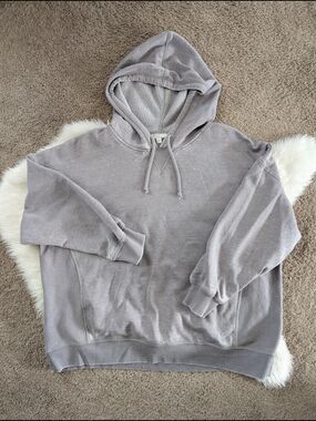 Gypsy & Jade Soft Heather Gray Hooded Sweatshirt Size 1X